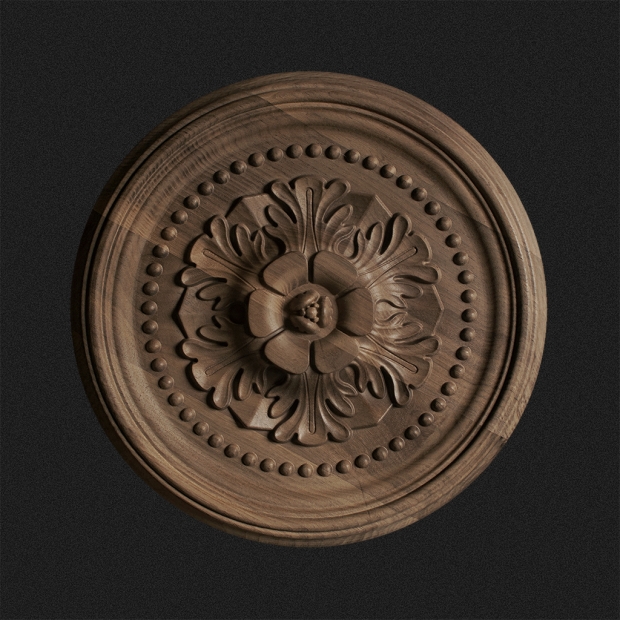 Wood Ceiling Medallions :: Carved Wooden Medallions for ceiling and Carved Wall Panels